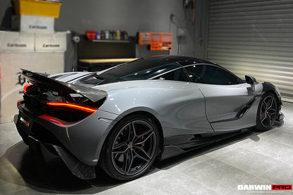 2017-2021 McLaren 720s Se²NWB Style Carbon Fiber Trunk Spoiler - DarwinPRO Aerodynamics
