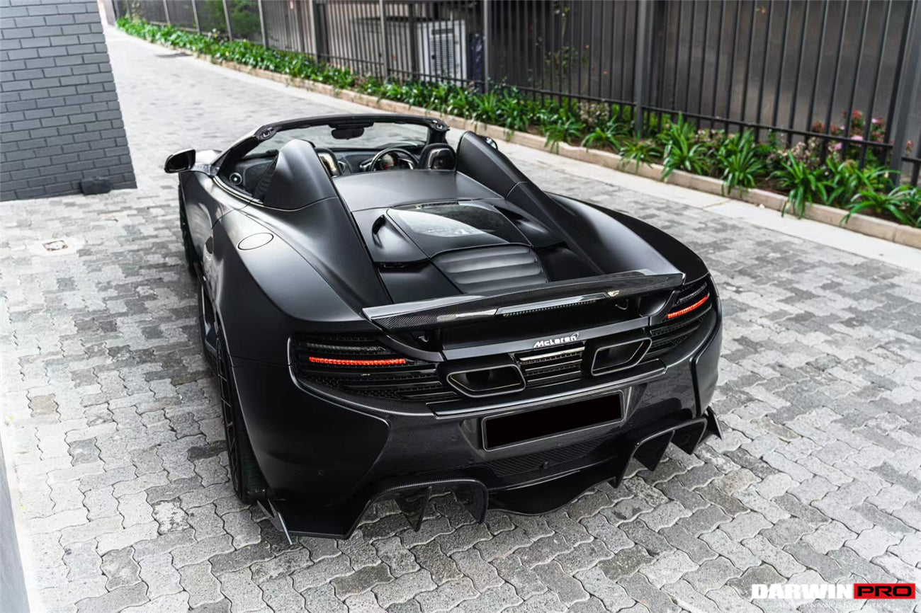 2011-2017 McLaren MP4 12C/650s BKSS Style Rear Diffuser - DarwinPRO Aerodynamics
