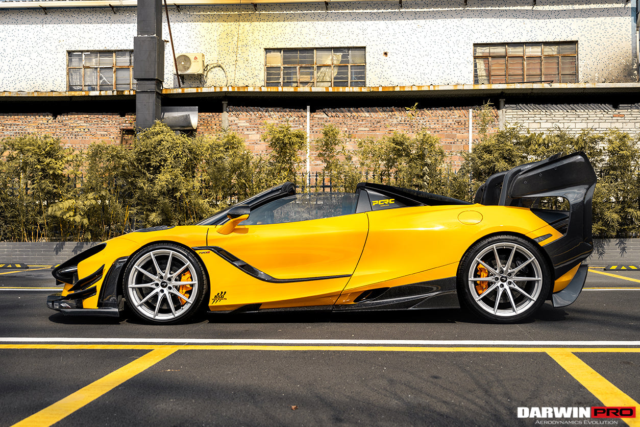 2017-2021 McLaren 720s Se²NWBII Style Carbon Fiber Rear Diffuser - DarwinPRO Aerodynamics
