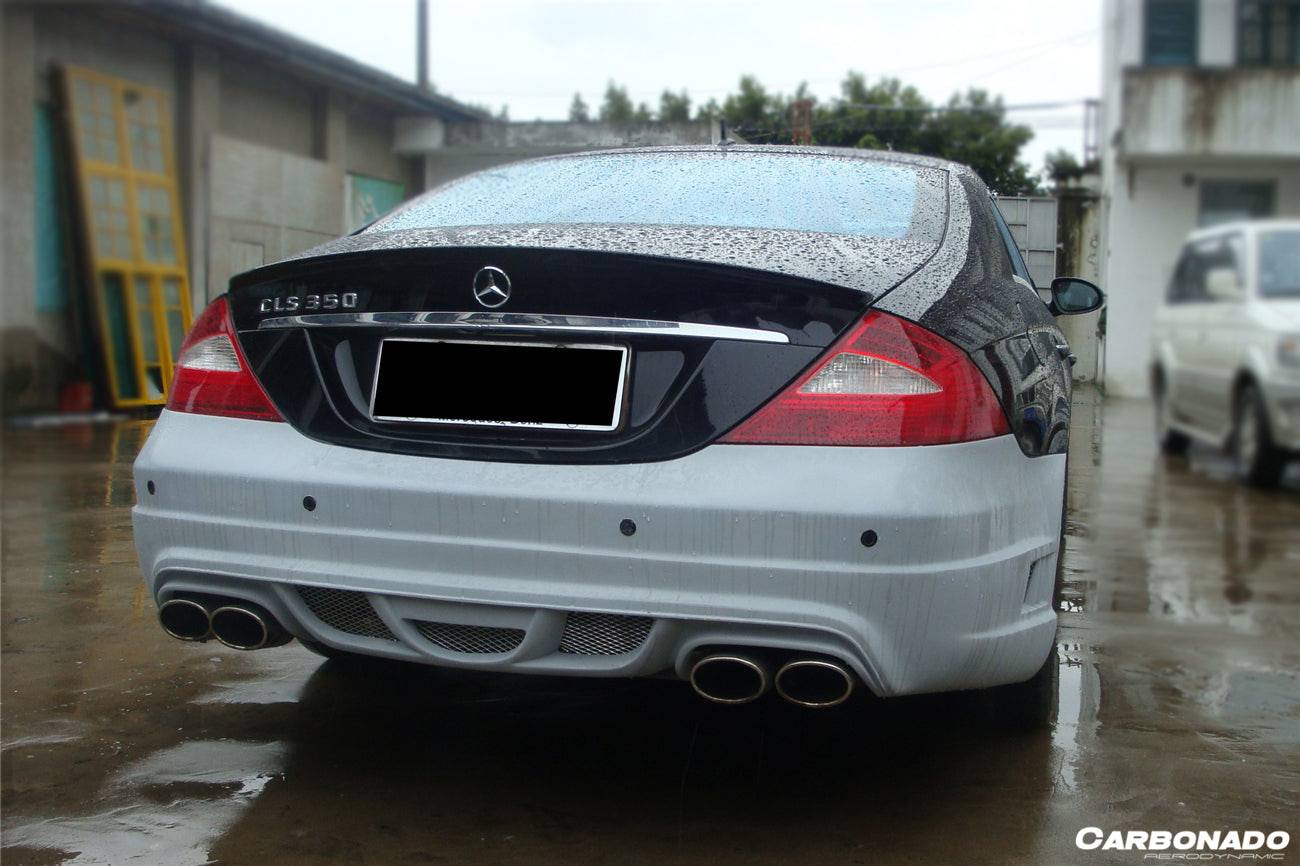 2005-2009 Mercedes Benz W219 Cls Class WI Style Rear Bumper - Carbonado Aero