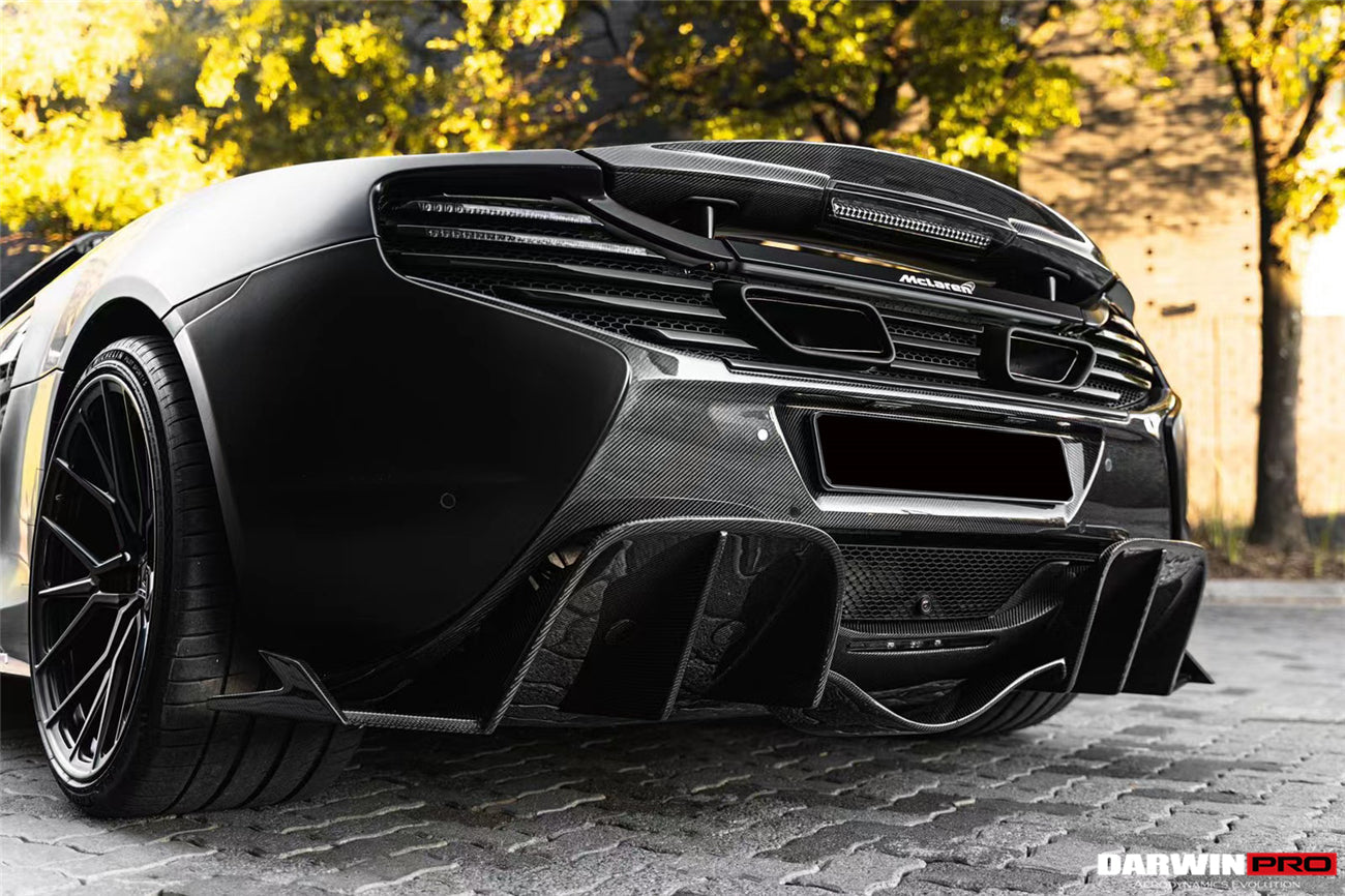 2011-2017 McLaren 650s/12C BKSS Style Trunk Spoiler - DarwinPRO Aerodynamics