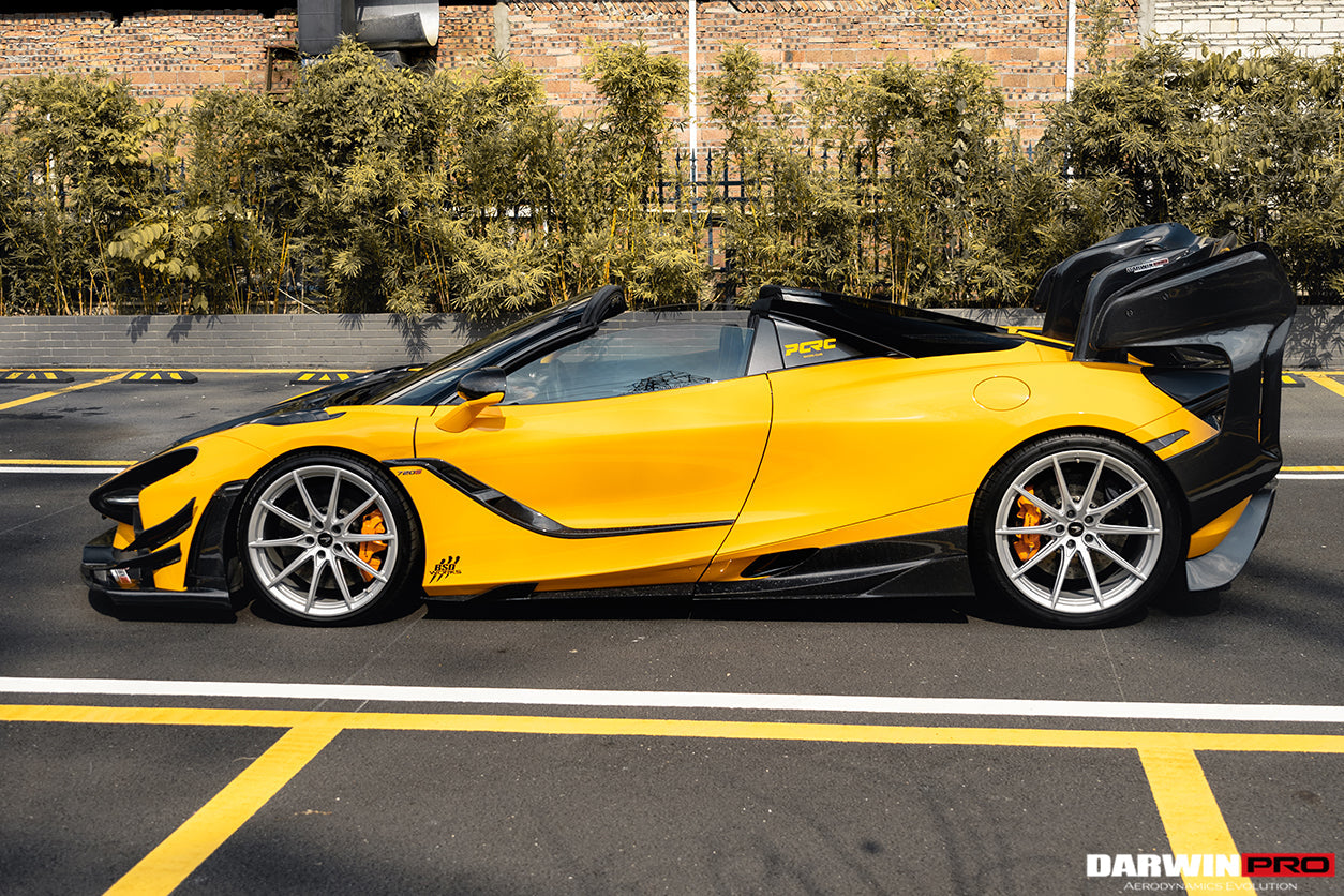2017-2021 McLaren 720s Se²NWB Style Carbon Fiber Side Door Trims - DarwinPRO Aerodynamics