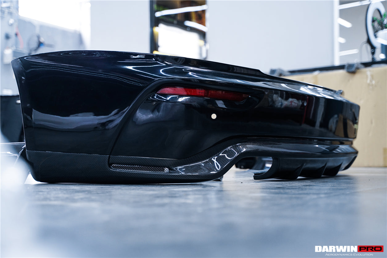 2016-2020 Rolls-Royce Wraith/Dawn BKSS Style Partial Carbon Fiber Rear Bumper - DarwinPRO Aerodynamics