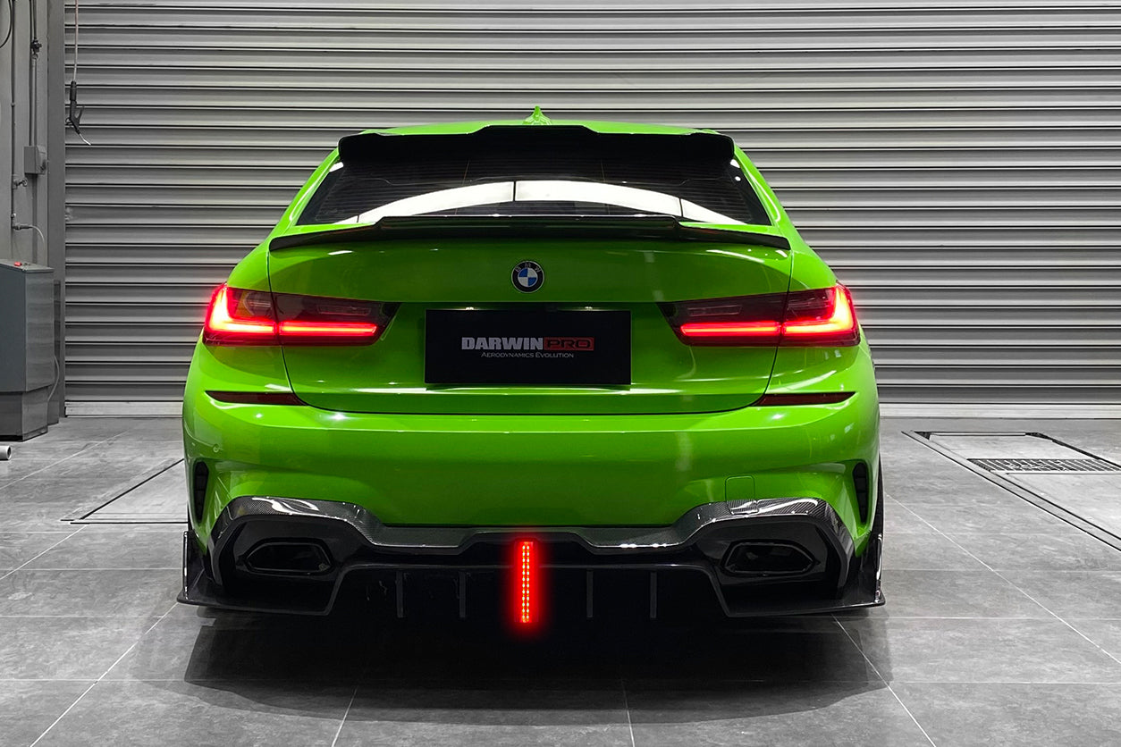 2019-2023 BMW 3 Series G20/G28 BKSS Style Carbon Fiber Rear Diffuser - DarwinPRO Aerodynamics