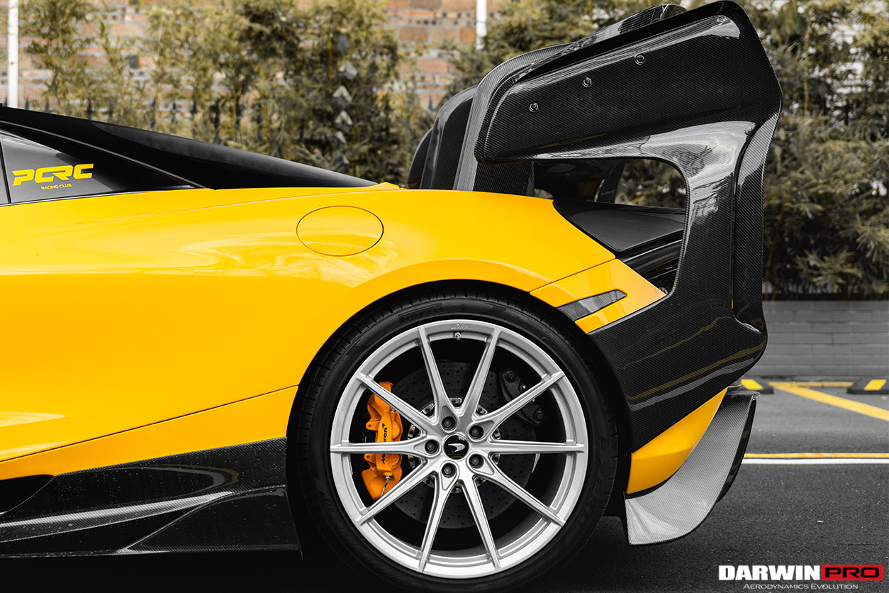 2017-2021 McLaren 720s Se²NWBII Style Carbon Fiber Rear Diffuser - DarwinPRO Aerodynamics