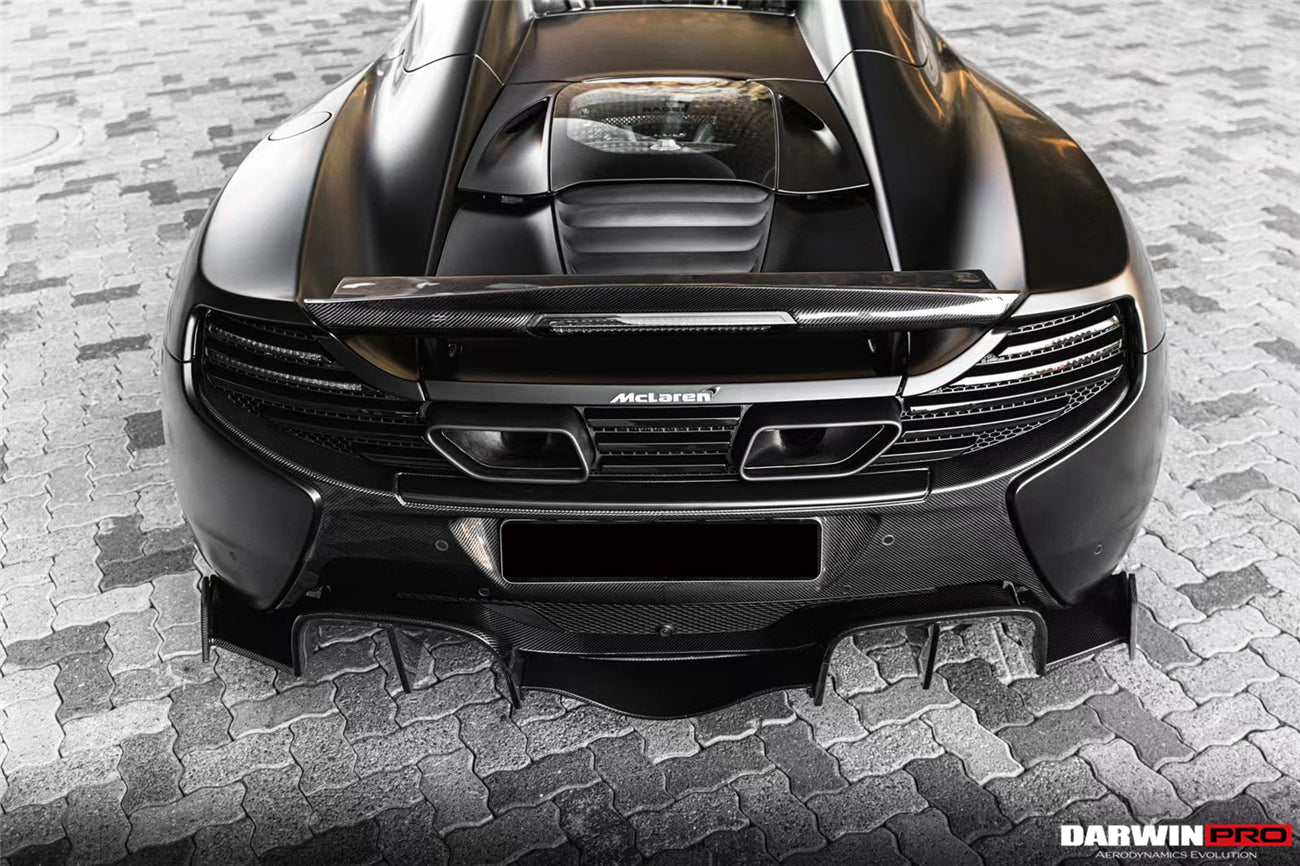 2011-2017 McLaren MP4 12C/650s BKSS Style Rear Diffuser - DarwinPRO Aerodynamics