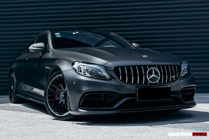 2015-2021 Mercedes Benz W205 C63/S AMG Coupe BKSS Style Carbon Fiber Front Lip - DarwinPRO Aerodynamics