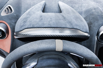 2015-2021 McLaren 540c/570s/570gt/600lt Dry Carbon Fiber Instrument Surround Panel Cover - DarwinPRO Aerodynamics