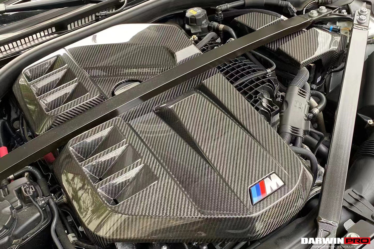 2021-UP BMW M3 G80 M4 G82/G83 DRY Carbon Fiber Fuse Cover - DarwinPRO Aerodynamics