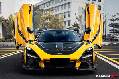 2017-2021 McLaren 720s Se²NWB Style Carbon Fiber Side Door Trims - DarwinPRO Aerodynamics