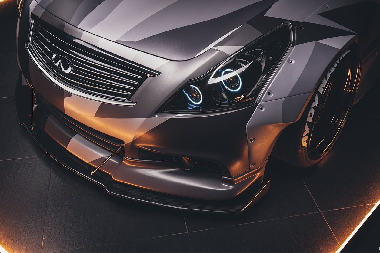 2010-2013 Infiniti G25/G37 Sedan BKSS Style Front Lip - DarwinPRO Aerodynamics