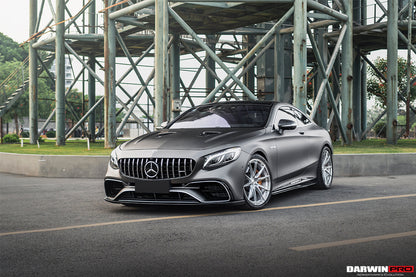 2018-2021 Mercedes Benz C217 S63/S65 AMG Coupe BKSS Style Carbon Fiber Front Lip - DarwinPRO Aerodynamics