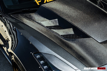 2013-2019 Corvette Z06 Grandsport BKSS Style Carbon Fiber Hood - DarwinPRO Aerodynamics