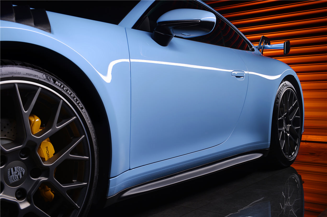 2019-2023 Porsche 911 992 Carrera/S/4/4S/Targa/Cabriolet GT3 Style Side Skirts - DarwinPRO Aerodynamics