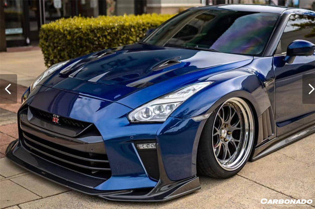 2008-2022 Nissan GTR R35 CBA/DBA/DBA VA2 Style Fender - Carbonado