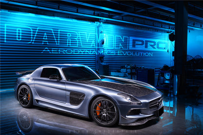 2010-2015 Mercedes Benz W197 SLS AMG BKSS Style Side Skirts & Fender - DarwinPRO Aerodynamics
