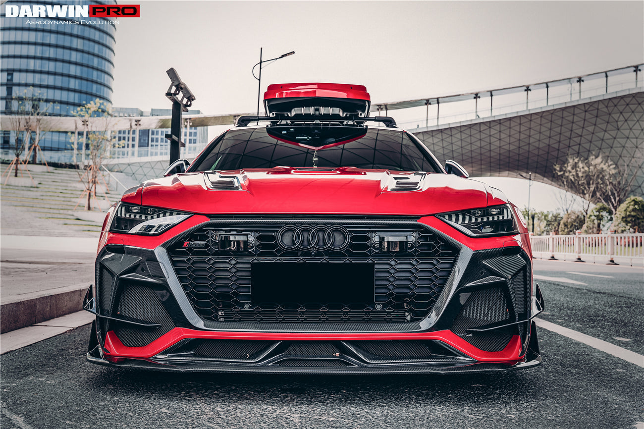 2019-2023 Audi RS6 Avant C8 IMP Performance Front Bumper - DarwinPRO Aerodynamics