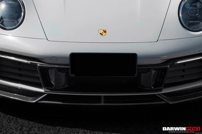 2019-2023 Porsche 911 992 Carrera S/4/4S/Targa/Cabriolet BKSS Style Front Lip - DarwinPRO Aerodynamics