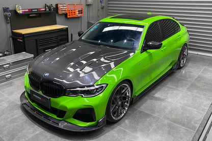 2019-2023 BMW 3 Series G20/G28 BKSS Style Carbon Fiber Front Lip - DarwinPRO Aerodynamics