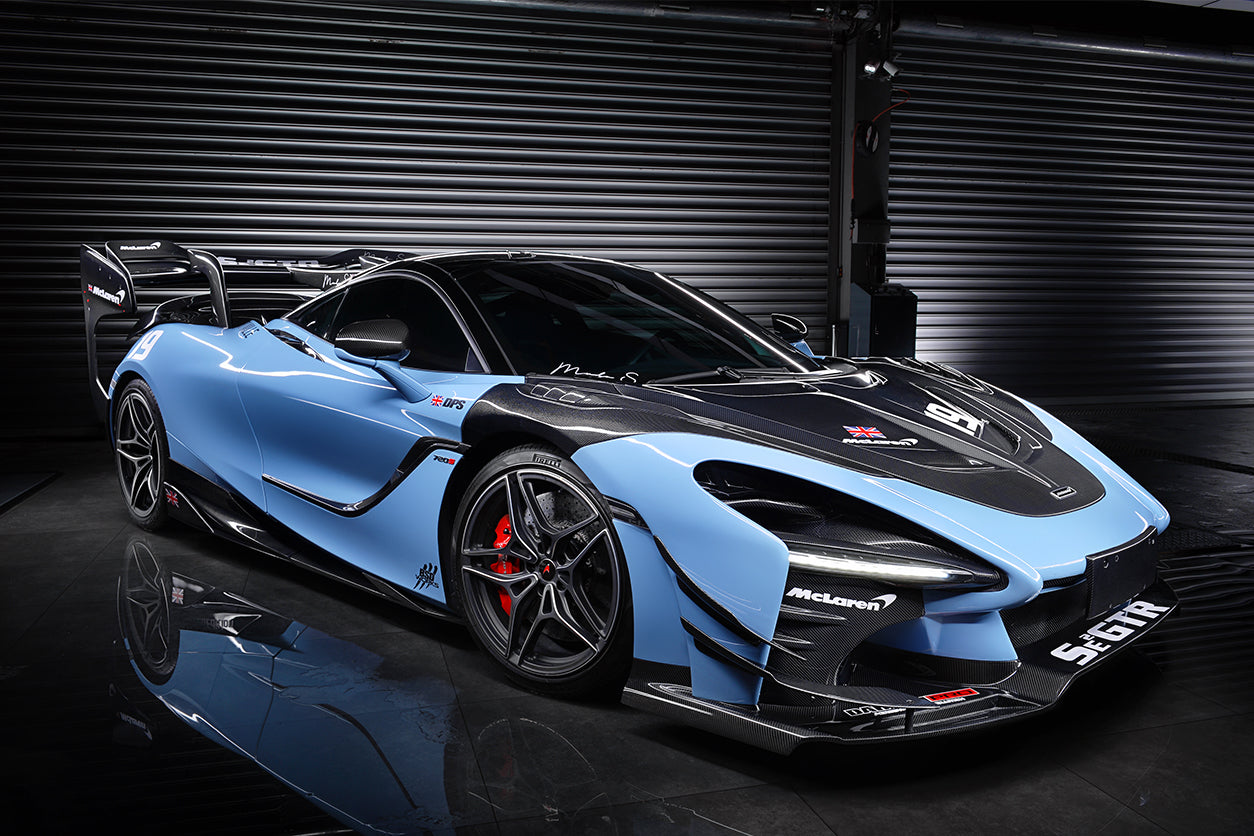 2017-2021 McLaren 720s Se²NWB Style Carbon Fiber Hood - DarwinPRO Aerodynamics
