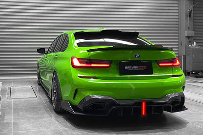 2019-2023 BMW 3 Series G20/G28 BKSS Style Carbon Fiber Rear Diffuser - DarwinPRO Aerodynamics