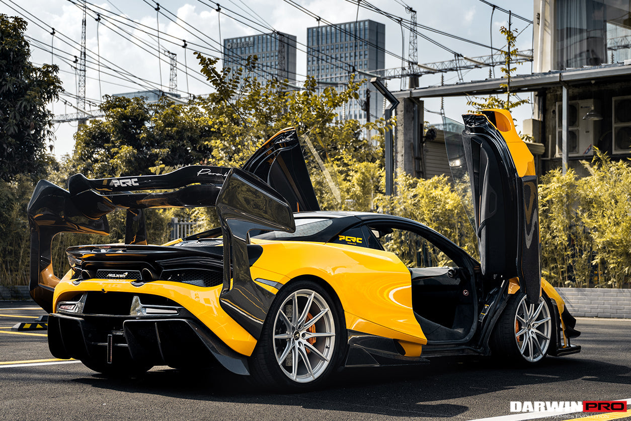 2017-2021 McLaren 720s Se²NWBII Style Carbon Fiber Rear Diffuser - DarwinPRO Aerodynamics
