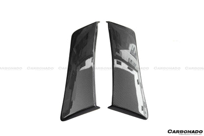 2014-2017 Ford Mustang Rsh Style Carbon Fiber Quarter Panel Side Scoops - Carbonado