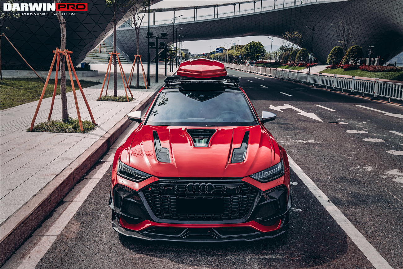 2019-2023 Audi RS6 Avant C8 IMP Performance Front Bumper - DarwinPRO Aerodynamics
