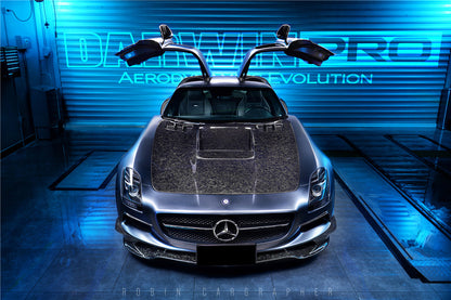 2010-2015 Mercedes Benz W197 SLS AMG BKSS Style Front Bumper - DarwinPRO Aerodynamics