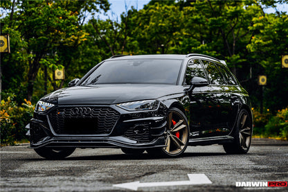 2020-2022 Audi RS4 B9.5 BKSS Style Carbon Fiber Front Lip - DarwinPRO Aerodynamics
