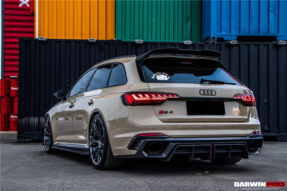 2017-2022 Audi RS4 B9 BKSS Style Side Skirts Under Board - DarwinPRO Aerodynamics
