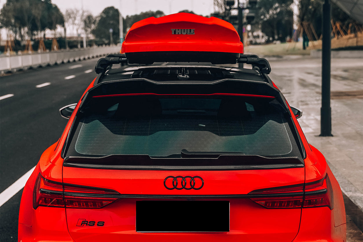 2019-2023 Audi RS6 Avant C8 IMP Performance Carbon Fiber Middle Spoiler - DarwinPRO Aerodynamics