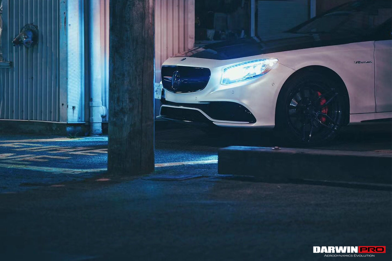 2014-2017 Mercedes Benz C217 S63/S65 AMG Coupe Carbon Fiber Hood - DarwinPRO Aerodynamics