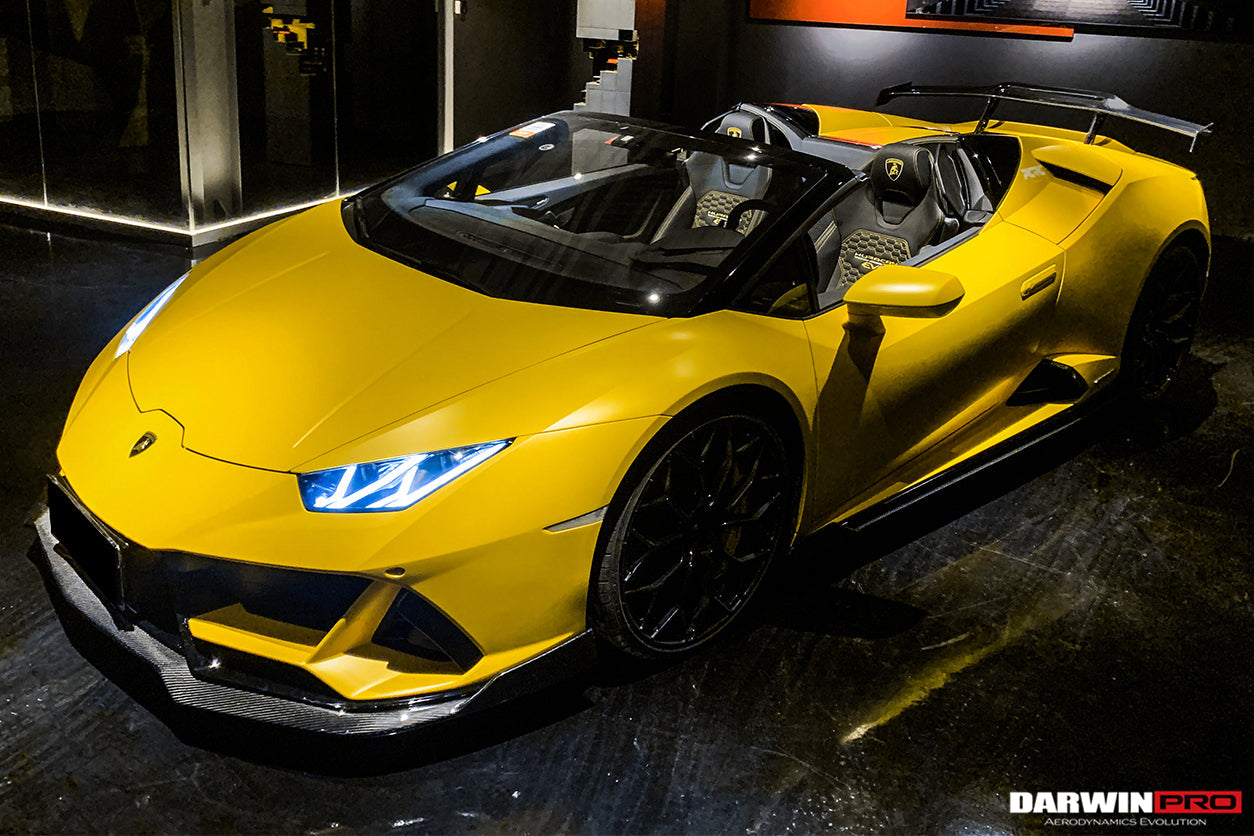 2019-2022 Lamborghini Huracan EVO 4WD OD Style Dry Carbon Front Lip - DarwinPRO Aerodynamics