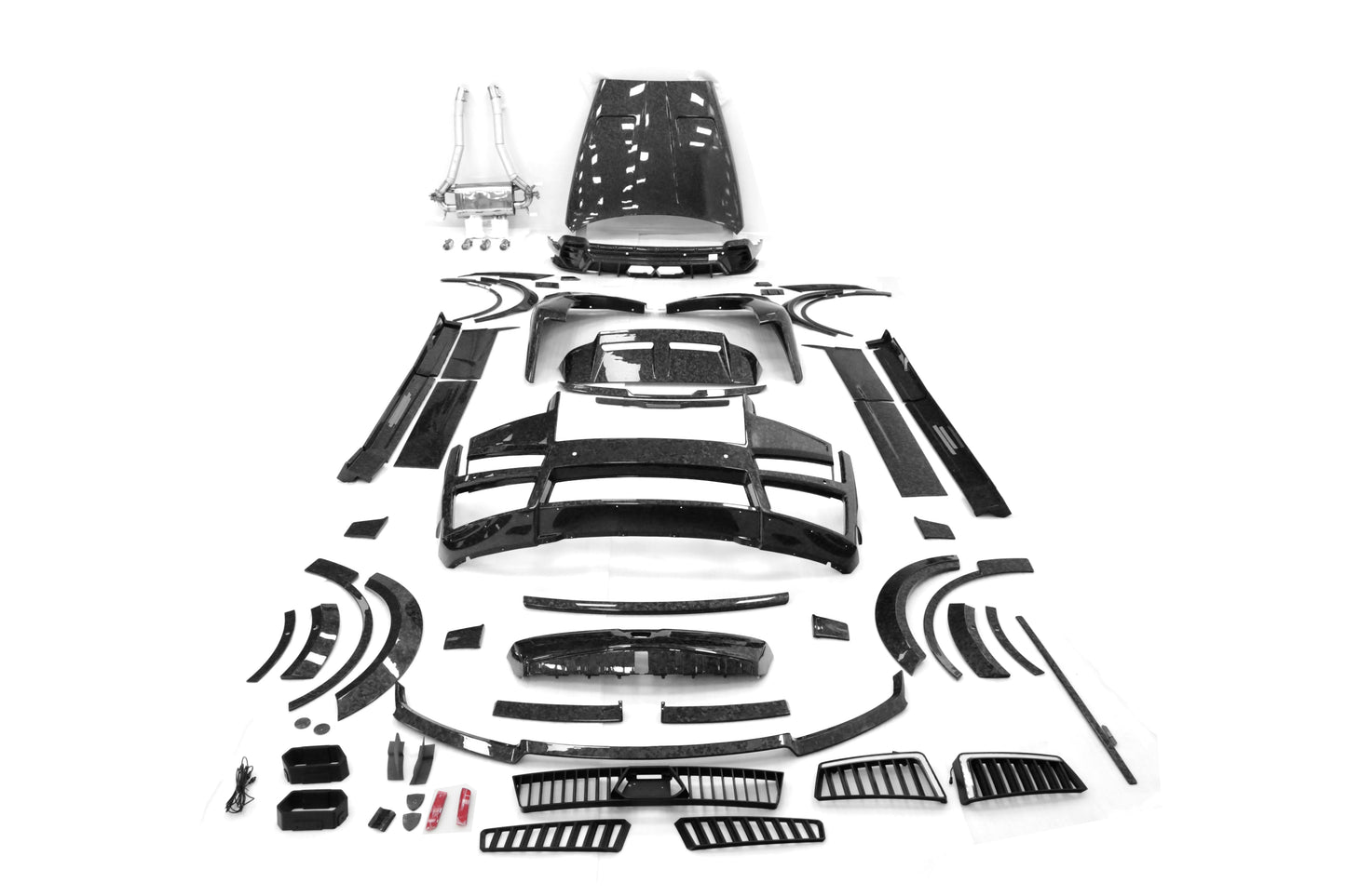 2025-UP Rolls Royce Cullinan Series II MSY Style Autoclave Carbon Fiber Full Body Kit