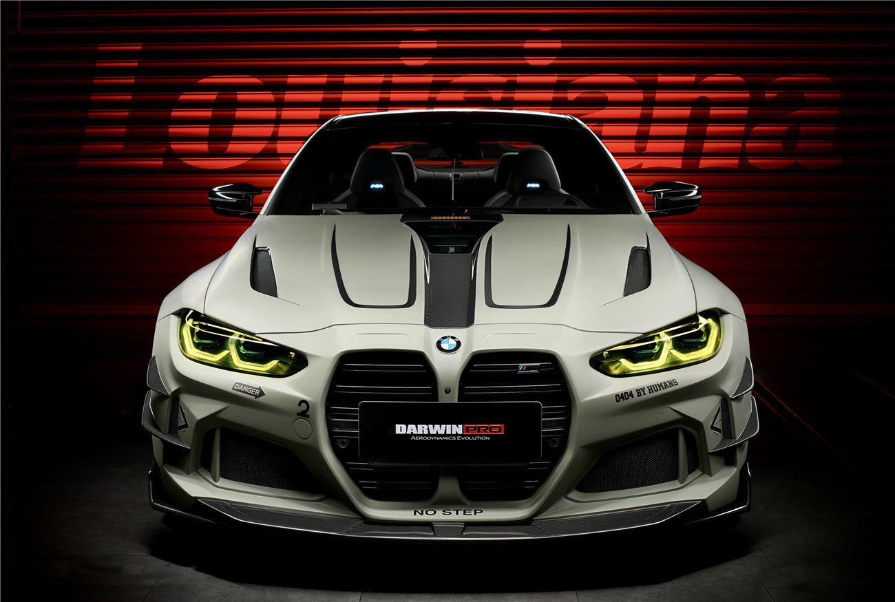 2021-UP BMW M4 G82/G83 BKSSII Style Front Bumper and Front Fender and Side Skirts - DarwinPRO Aerodynamics