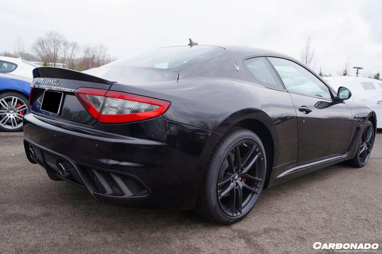 2008-2013 Maserati GranTurismo MC Style Rear Bumper - Carbonado