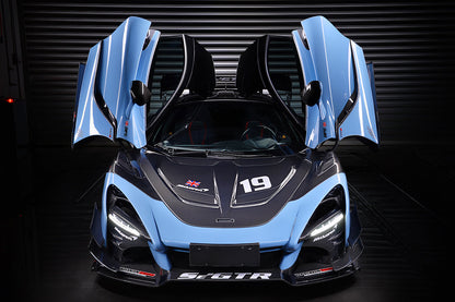 2017-2021 McLaren 720s Se²NWB Style Carbon Fiber Side Door Trims - DarwinPRO Aerodynamics