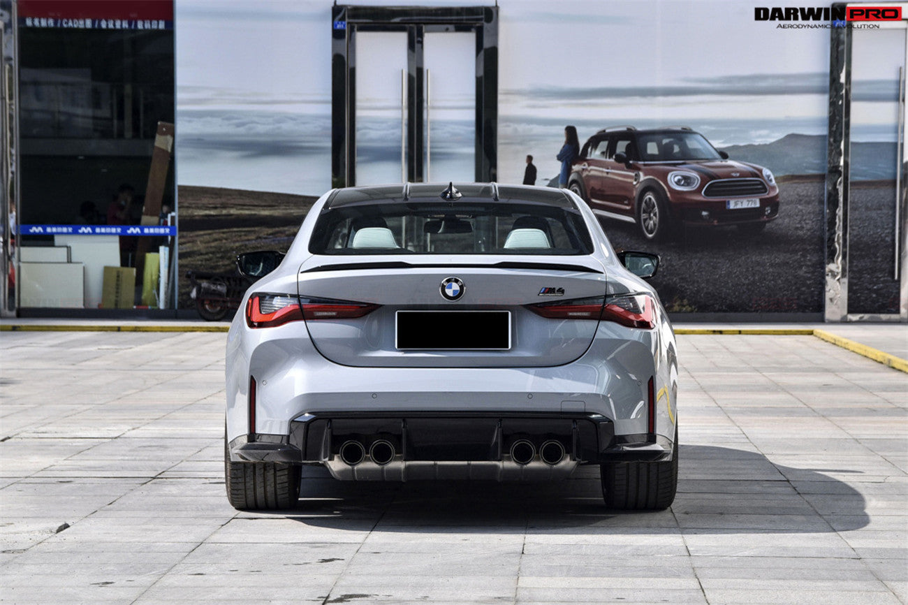 2021-UP BMW M4 G82 OE Style Carbon Fiber Trunk Spoiler - DarwinPRO Aerodynamics