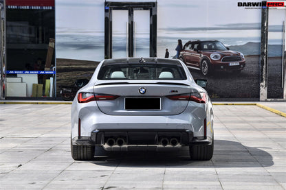 2021-UP BMW M4 G82 OE Style Carbon Fiber Trunk Spoiler - DarwinPRO Aerodynamics