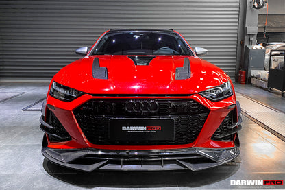 2019-2023 Audi RS6 Avant C8 IMP Performance Front Canards - DarwinPRO Aerodynamics