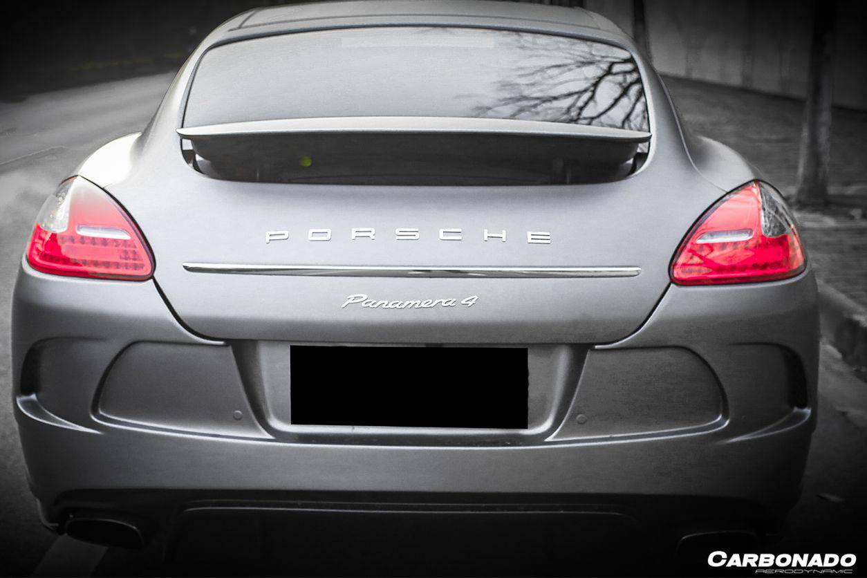 2010-2013 Porsche Panamera 970.1 FD Style Rear Bumper - Carbonado Aero