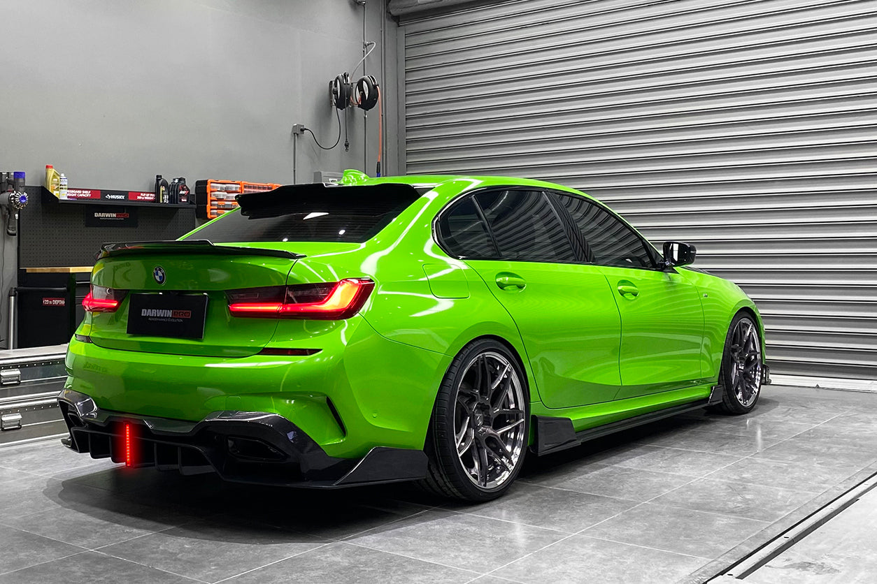 2019-2023 BMW 3 Series G20/G28 BKSS Style Carbon Fiber Rear Diffuser - DarwinPRO Aerodynamics