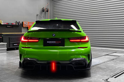 2019-2023 BMW 3 Series G20/G28/G80 M3 BKSS Style Carbon Fiber Roof Spoiler - DarwinPRO Aerodynamics