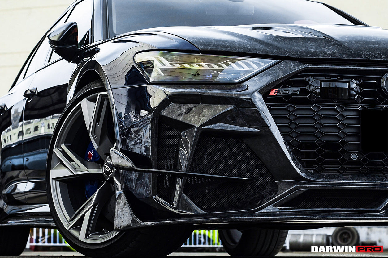 2019-2023 Audi RS6 Avant C8 IMP Performance Front Bumper - DarwinPRO Aerodynamics