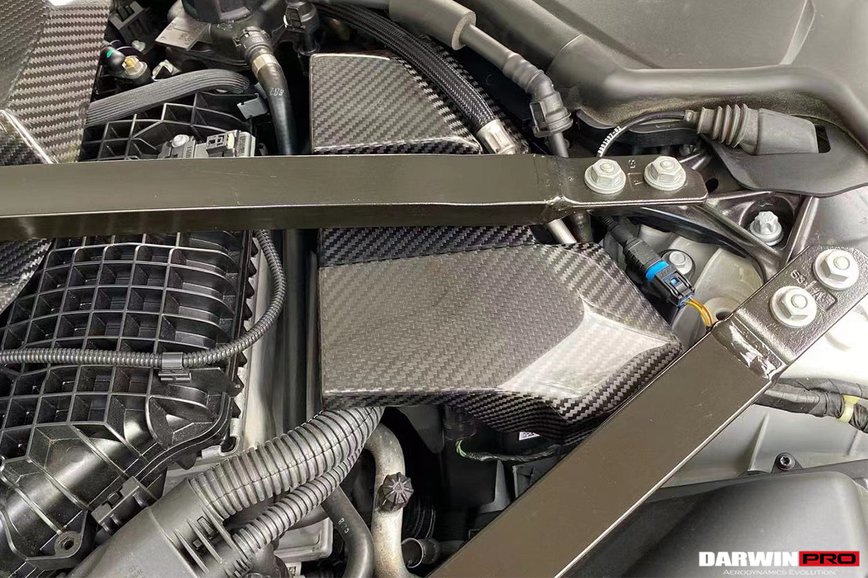 2021-UP BMW M3 G80 M4 G82/G83 DRY Carbon Fiber Fuse Cover - DarwinPRO Aerodynamics
