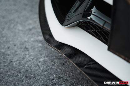 2015-2021 Mercedes Benz W205 C63/S AMG Sedan BKSS Style Carbon Fiber Front Lip - DarwinPRO Aerodynamics