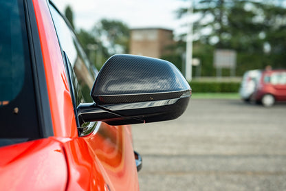 2018-2025 Lamborghini URUS Convert 2023 Performante Dry Carbon Fiber Mirror Housing with BSA holes Replacement - DarwinPRO Aerodynamics
