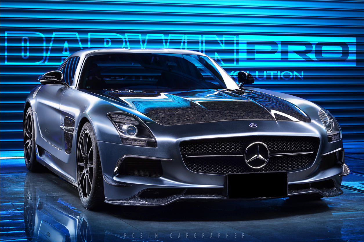2010-2015 Mercedes Benz W197 SLS AMG BKSS Style Full Body Kit (Not Wide Kit) - DarwinPRO Aerodynamics