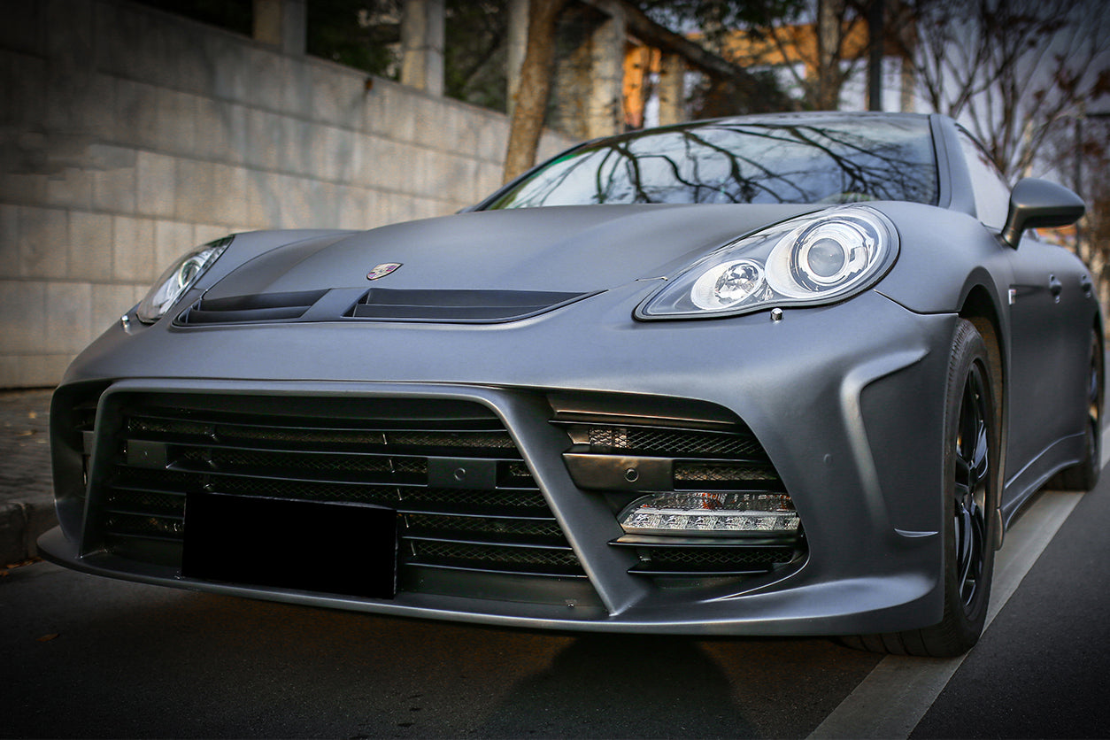 2014-2016 Porsche Panamera 970.2 MSY Style Front Bumper - Carbonado